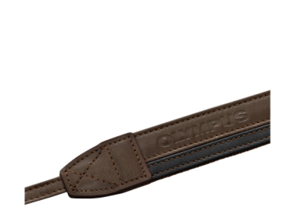 OM System Olympus CSS-S120L brown Leather strap Kaufuniversum - OM System Olympus CSS-S120L brown Leather strap