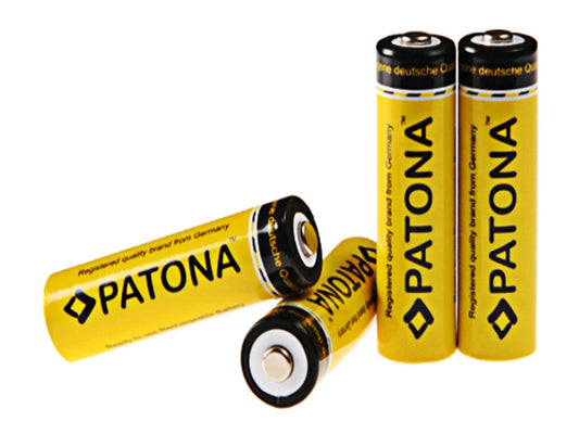 Patona Akku 4x Mignon AA 2450mAh NiMH