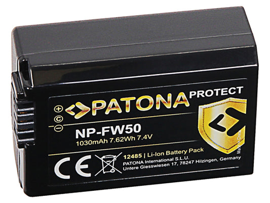Patona Protect Akku Sony NP-FW50
