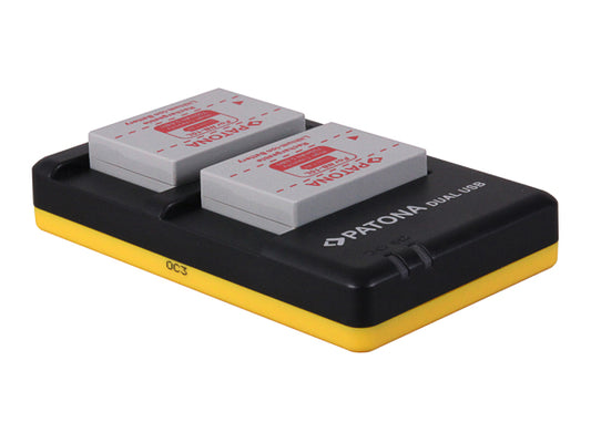 Patona Ladegerät Dual USB Canon NB-10L