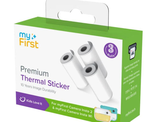 myFirst Premium Thermal Sticker White