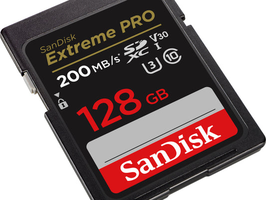 SanDisk Extreme Pro 200MB/s SDXC 128GB