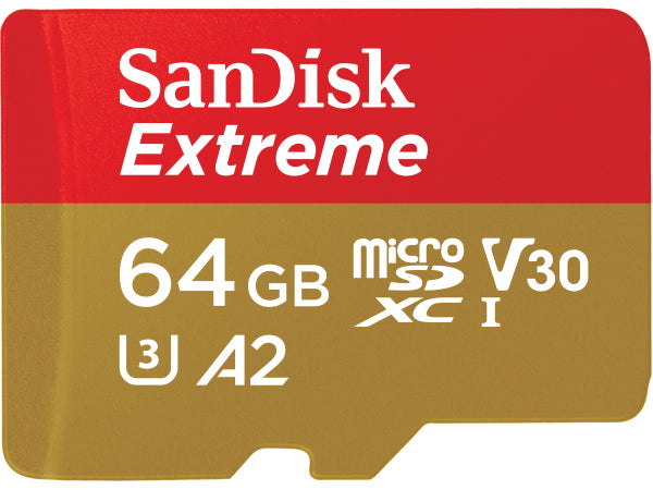 SanDisk Extreme 170MB/s microSDXC 64GB Kaufuniversum - SanDisk Extreme 170MB/s microSDXC 64GB