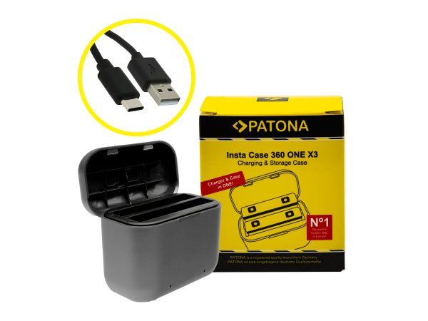 Patona Dual Ladebox 360 ONE X3 CINAQBT/A Kaufuniversum - Patona Dual Ladebox 360 ONE X3 CINAQBT/A