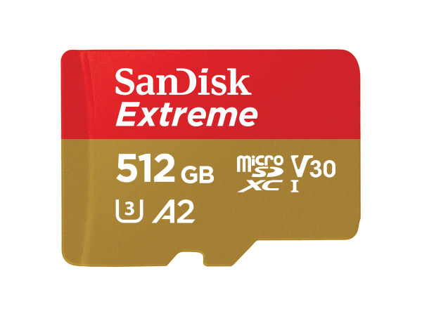 SanDisk Extreme 190MB/s microSDXC 512GB Kaufuniversum - SanDisk Extreme 190MB/s microSDXC 512GB
