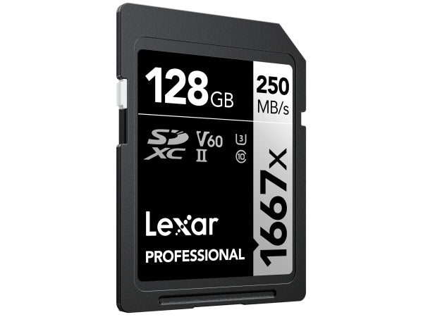 Lexar 1667x UHS-II SDXC 128GB Silver Kaufuniversum - Lexar 1667x UHS-II SDXC 128GB Silver