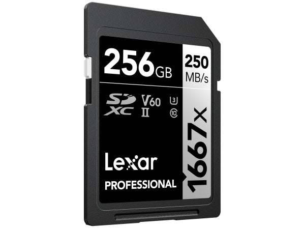 Lexar 1667x UHS-II SDXC 256GB Silver Kaufuniversum - Lexar 1667x UHS-II SDXC 256GB Silver
