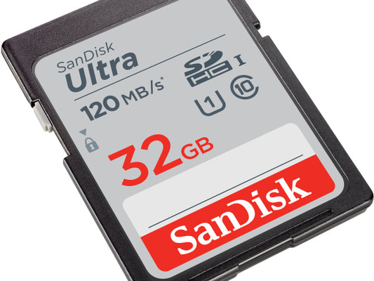 SanDisk Ultra 120MB/s SDHC 32GB U1
