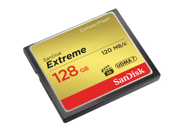 Sandisk Extreme 120MB/s CF 128GB Kaufuniversum - Sandisk Extreme 120MB/s CF 128GB