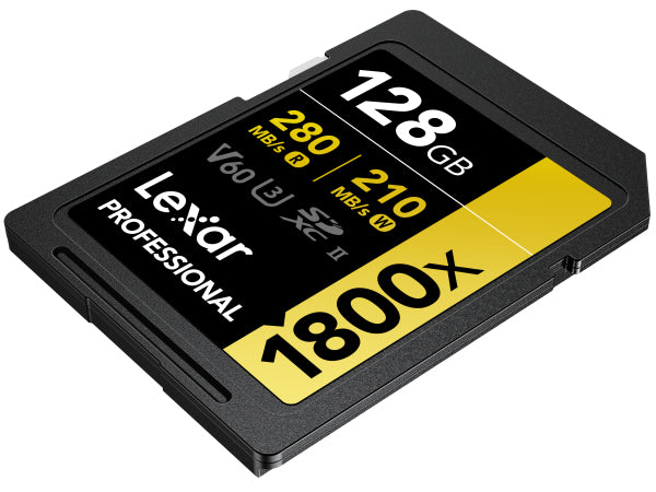 Lexar 1800x UHS-II SDXC 2x128GB Gold Kaufuniversum - Lexar 1800x UHS-II SDXC 2x128GB Gold
