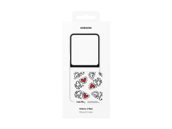 Samsung Flip 6 Flipsuit Case White Kaufuniversum - Samsung Flip 6 Flipsuit Case White