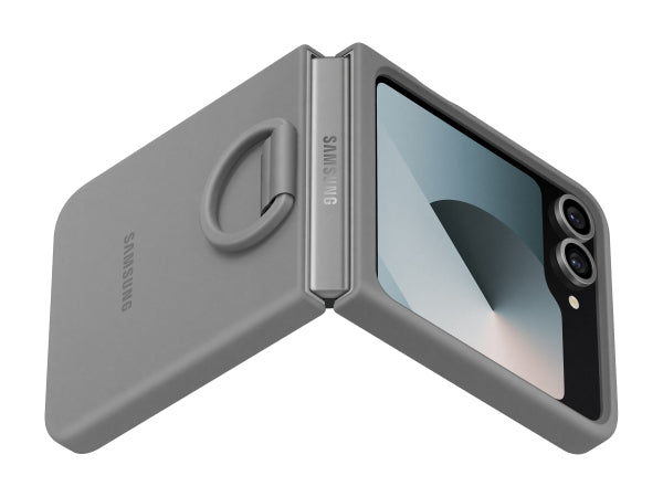 Samsung Flip 6 Silicone Case Gray Kaufuniversum - Samsung Flip 6 Silicone Case Gray