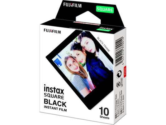 Fujifilm Instax Square 1x10 Black Frame