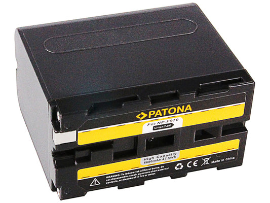 Patona NP-F970 Set Ladegerät + 2 Akkus