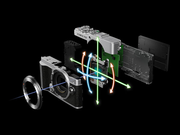 OM System Olympus E-P7 Body silver incl. Battery Kaufuniversum - OM System Olympus E-P7 Body silver incl. Battery