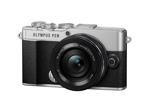 OM System Olympus E-P7 Pancake Zoom Kit silver/blk Kaufuniversum - OM System Olympus E-P7 Pancake Zoom Kit silver/blk