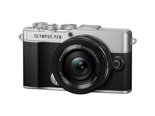 OM System Olympus E-P7 Pancake Zoom Kit silver/blk