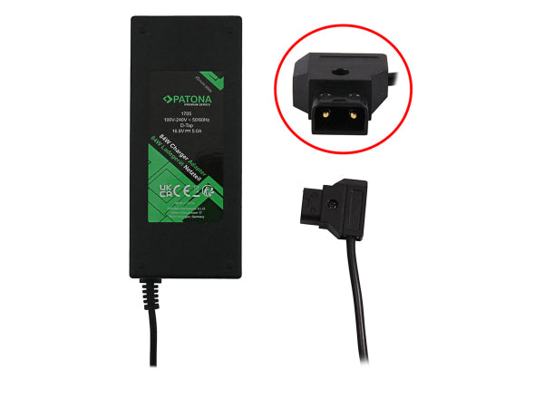 Patona Premium V-Mount Charger D-Tap 5A Kaufuniversum - Patona Premium V-Mount Charger D-Tap 5A