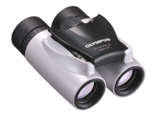 OM System Olympus 8x21 RC II Pearl White + Tasche