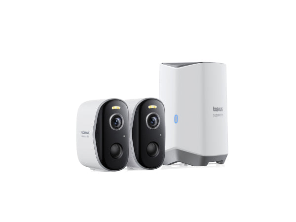 Baseus N1+ Outdoor Camera 2K 2Cam Kit Kaufuniversum - Baseus N1+ Outdoor Camera 2K 2Cam Kit