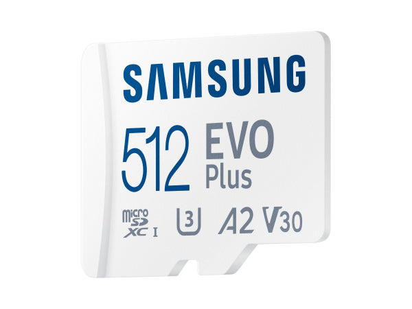 Samsung Evo+ microSDXC 512GB 160MB/s V30 Kaufuniversum - Samsung Evo+ microSDXC 512GB 160MB/s V30
