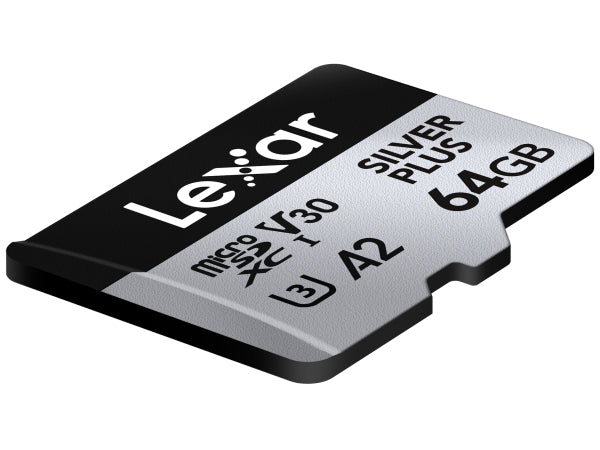 Lexar micro SDXC Silver Plus 2x64GB Kaufuniversum - Lexar micro SDXC Silver Plus 2x64GB