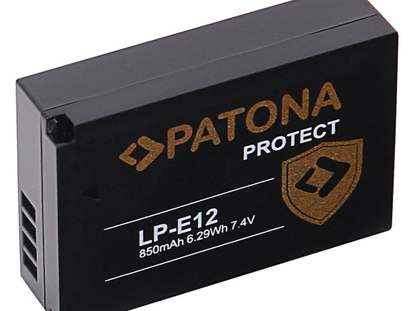 Patona Protect Akku Canon LP-E12 Kaufuniversum - Patona Protect Akku Canon LP-E12