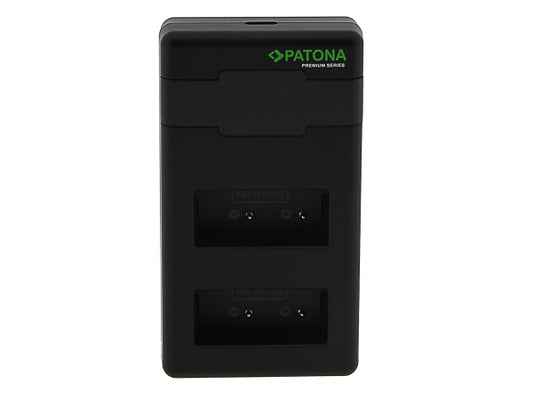 Patona Premium Twin Charger Fuji NP-W126