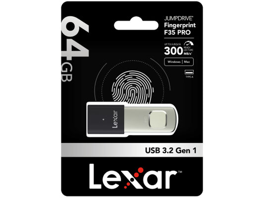 Lexar Fingerprint PRO F35 USB 3.2 64GB