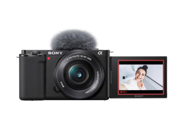Sony Alpha ZVE10 Set 16-50mm black Kaufuniversum - Sony Alpha ZVE10 Set 16-50mm black