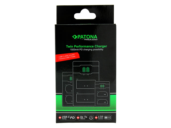Patona Premium Twin Charg Sony NP-FZ100 Kaufuniversum - Patona Premium Twin Charg Sony NP-FZ100