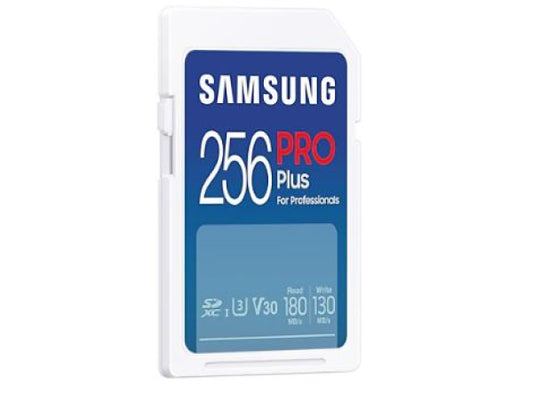 Samsung Pro+ SDXC 256GB 180MB/s V30