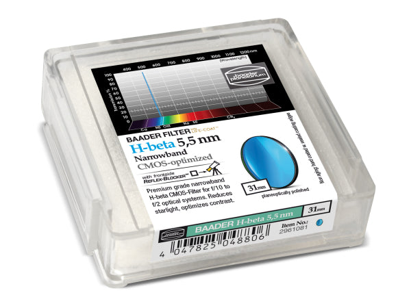 Baader Schmalband H-beta 5.5nm 31mm Kaufuniversum - Baader Schmalband H-beta 5.5nm 31mm