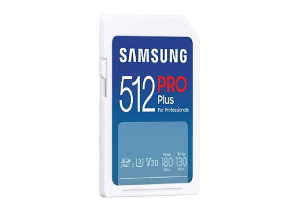 Samsung Pro+ SDXC 512GB 180MB/s V30 Kaufuniversum - Samsung Pro+ SDXC 512GB 180MB/s V30