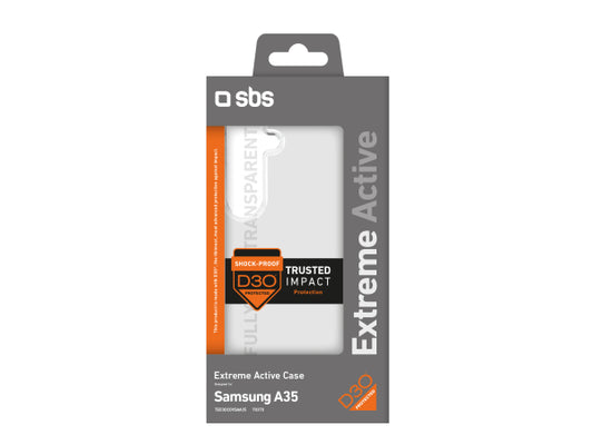 SBS Extrem widerstandsfähiges Cover für Samsung Galaxy A35 mit D3O-Technologie