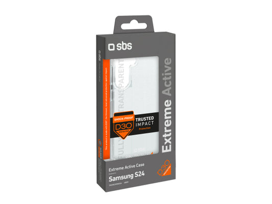 SBS Extrem widerstandsfähiges Cover für Samsung Galaxy S24 mit D3O-Technologie