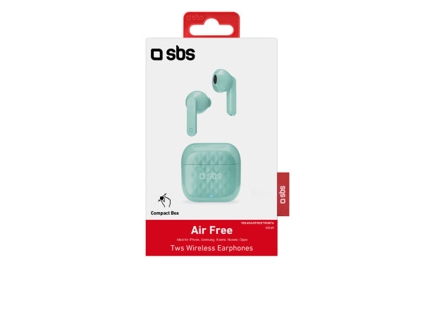 SBS Air Free - TWS-Kopfhörer mit 250-mAh-Ladestation Kaufuniversum - SBS Air Free - TWS-Kopfhörer mit 250-mAh-Ladestation