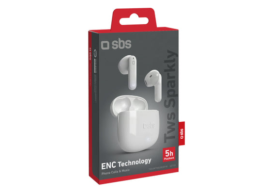 SBS TWS-Ohrhörer mit Ladecase und HD-Mikrofon