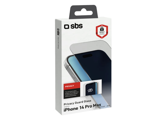 SBS Bildschirmschutz aus Glas Full Cover Privacy