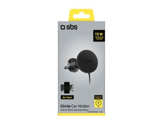 SBS Autohalterung für Smartphones und MagSafe-kompatible iPhones