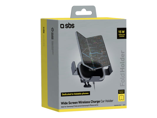 SBS Autohalterung mit kabellosem Laden für Klapphandys