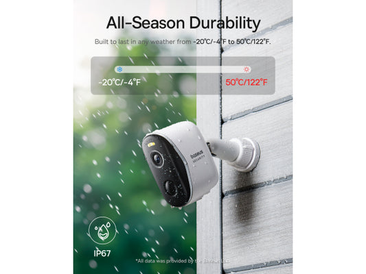 Baseus N1+ Outdoor Camera 2K