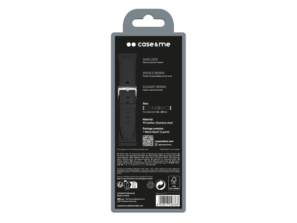 CASEME Kunstlederband für Apple Watch 42-44-45-49mm/Ultra Kaufuniversum - CASEME Kunstlederband für Apple Watch 42-44-45-49mm/Ultra