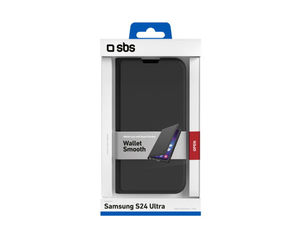 SBS Bookcase Wallet Lite-Hülle für Samsung Galaxy S24 Ultra Kaufuniversum - SBS Bookcase Wallet Lite-Hülle für Samsung Galaxy S24 Ultra