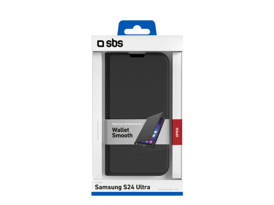 SBS Bookcase Wallet Lite-Hülle für Samsung Galaxy S24 Ultra