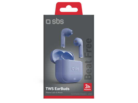 SBS Beat Free – True Wireless Stereo-Ohrhörer mit Touch-Steuerung