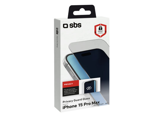 SBS Bildschirmschutz aus Glas Full Cover Privacy