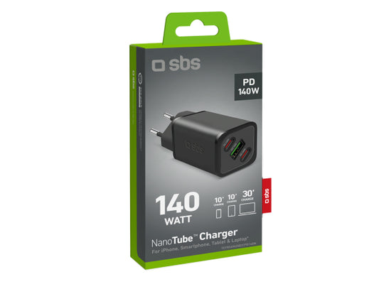 SBS GaN-Ladegerät 140Watt mit Power Delivery (PD)
