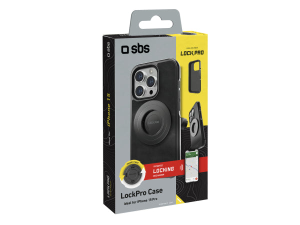 SBS Cover für iPhone 15 Pro mit LockPro-Schließsystem Kaufuniversum - SBS Cover für iPhone 15 Pro mit LockPro-Schließsystem