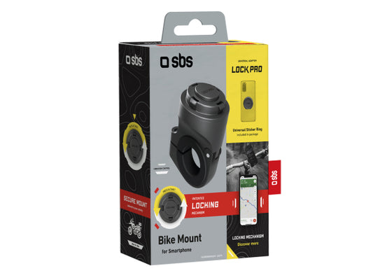 SBS Universelle Lock-Pro-Handyhalterung für Fahrräder und Roller